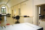 Il laboratorio di legatoria e restauro nella sua sede attuale