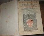F. Accolti, "In primi secundi & quinti Decretal. ... commentaria", Venetiis 1581