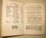 A. A. Grato, "Tractatus de dictionibus", Roncilioni 1621